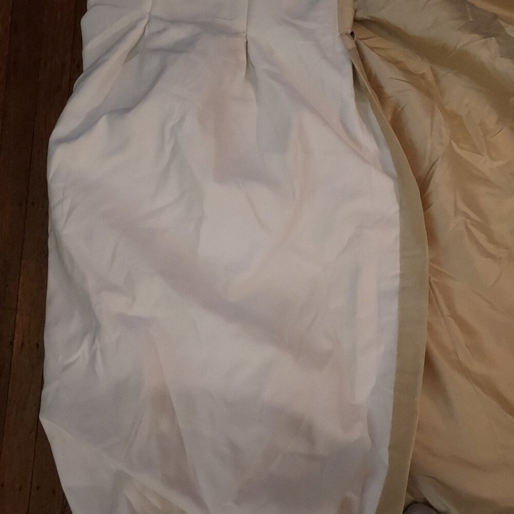 2 Silk Floor length curtains